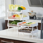 Foldable Kitchen Fruit Vegetable Storage Rack