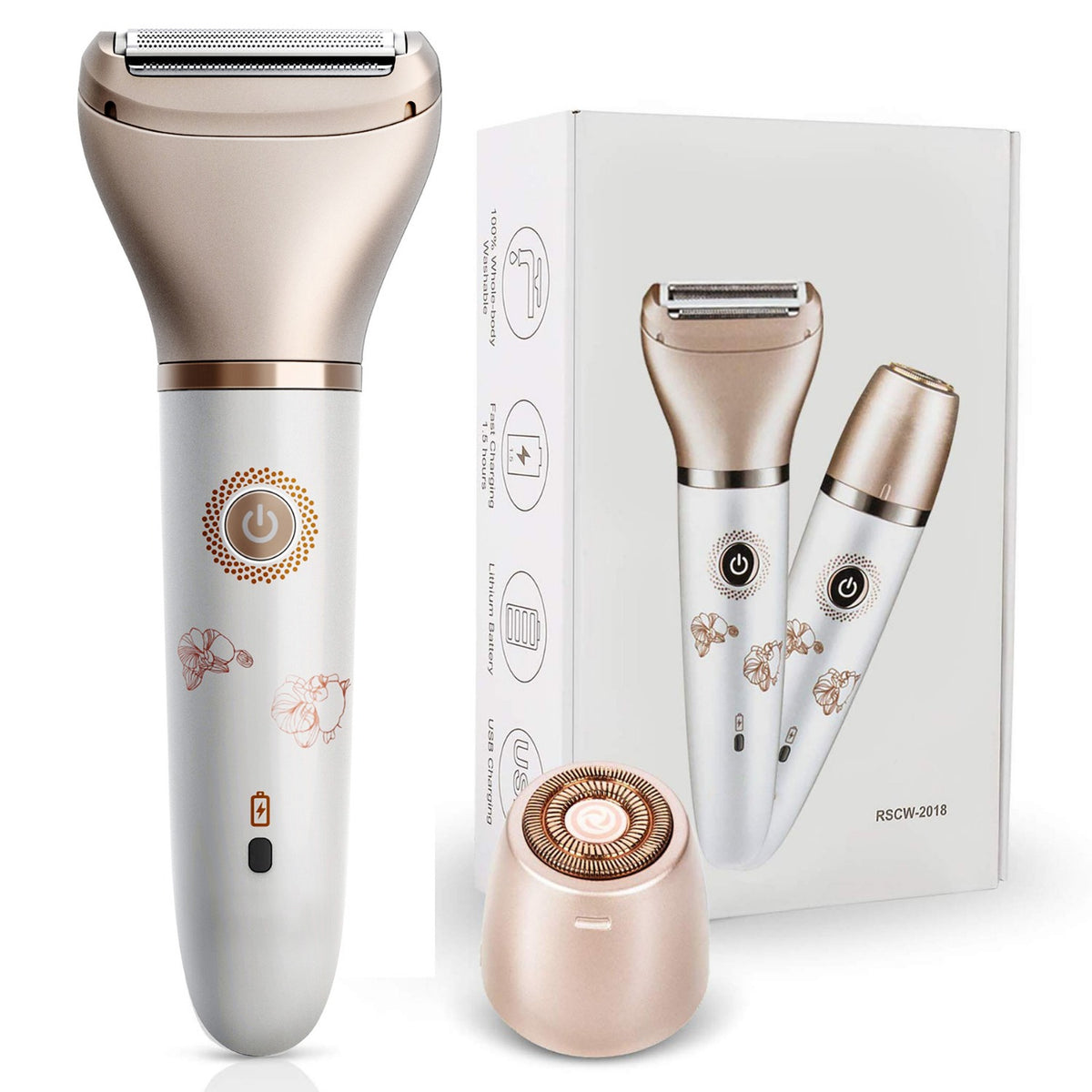 Electric hair removal device for ladies