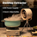 Portable Desktop Mini Kitchen Exhaust Fan