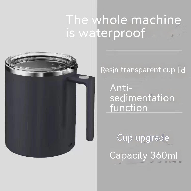 Portable Automatic Magnetic Mixing Coffee Cup